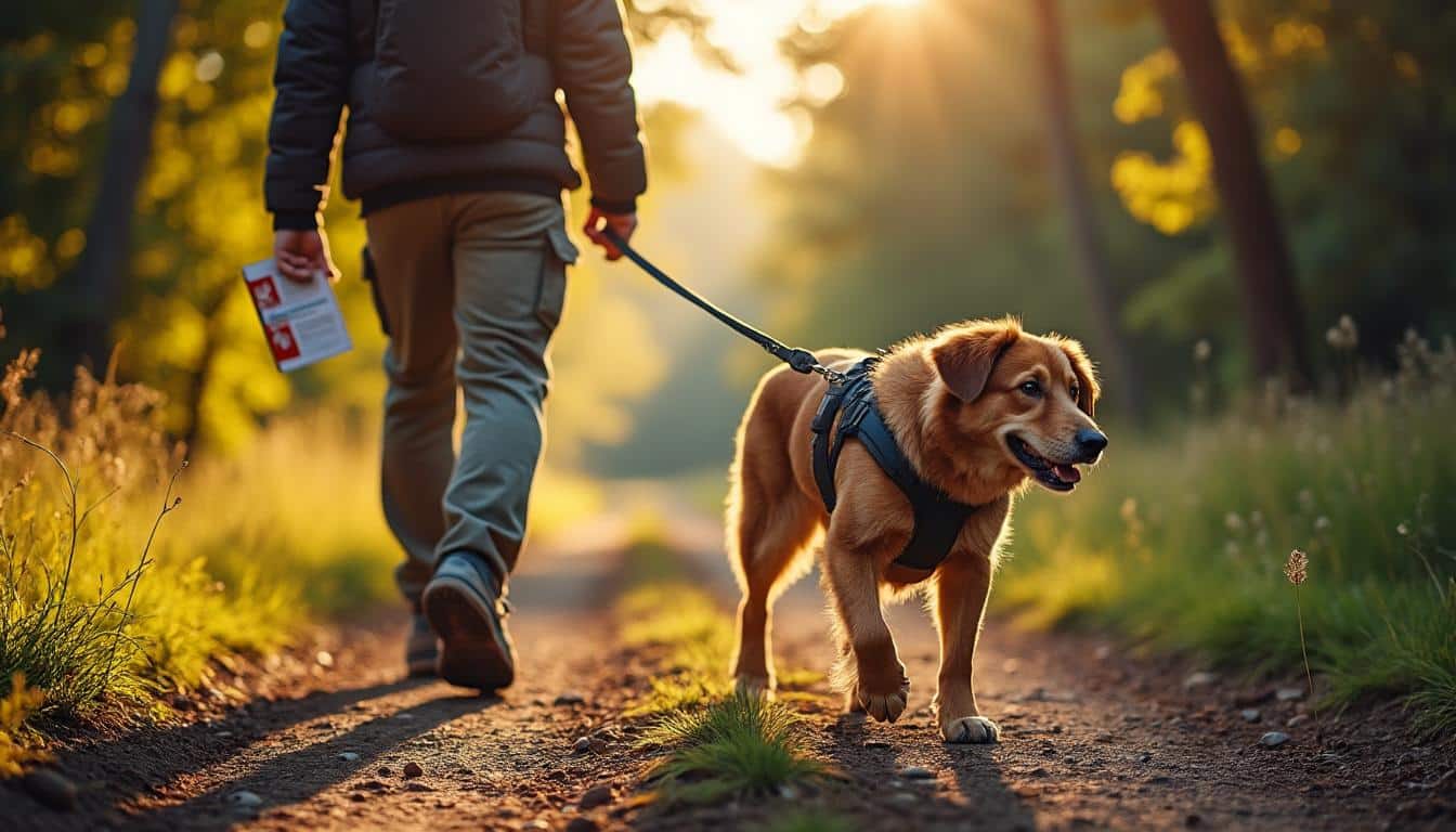 Illustration: Définition et cadre général de la réglementation pour la randonnée avec un chien