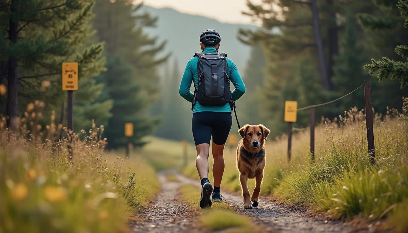 Randonnée avec un chien : réglementation, règles et conseils utiles
