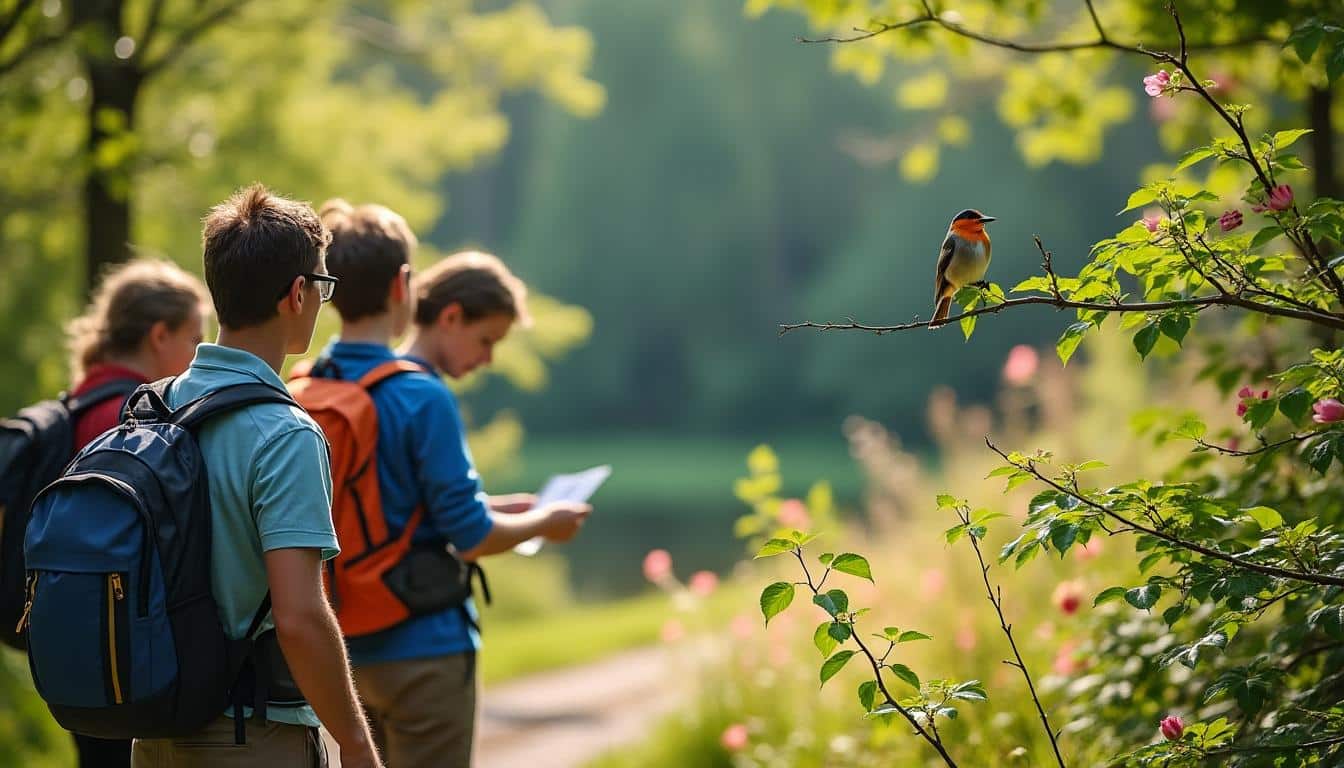 Illustration: Choisir les meilleurs lieux de randonnée pour observer les oiseaux