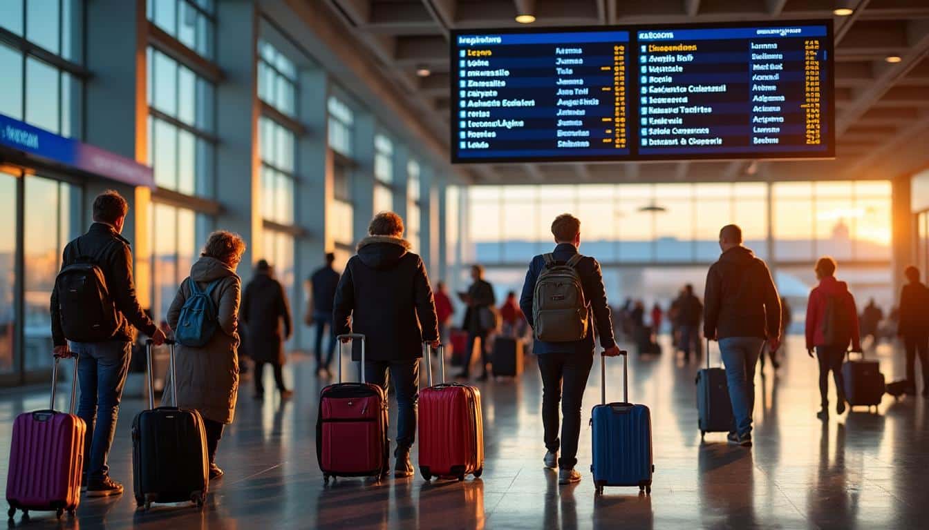 Illustration: Présentation de l’aéroport de Caen-Carpiquet et de son offre de destinations