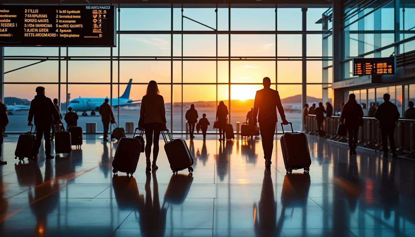 Illustration: Présentation de l’aéroport de Biarritz et de son importance pour les départs régionaux