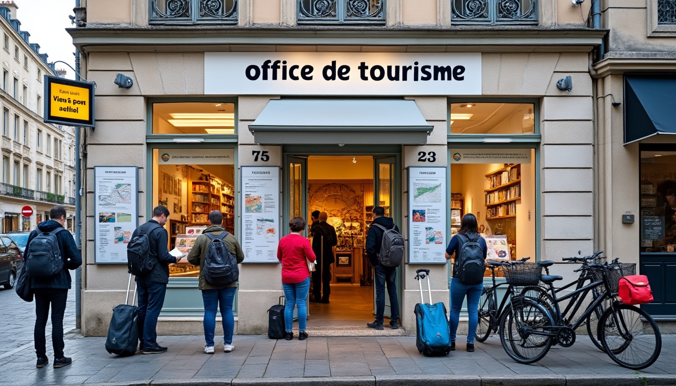 Illustration: Localisation, accès et horaires de l’office de tourisme de La Rochelle