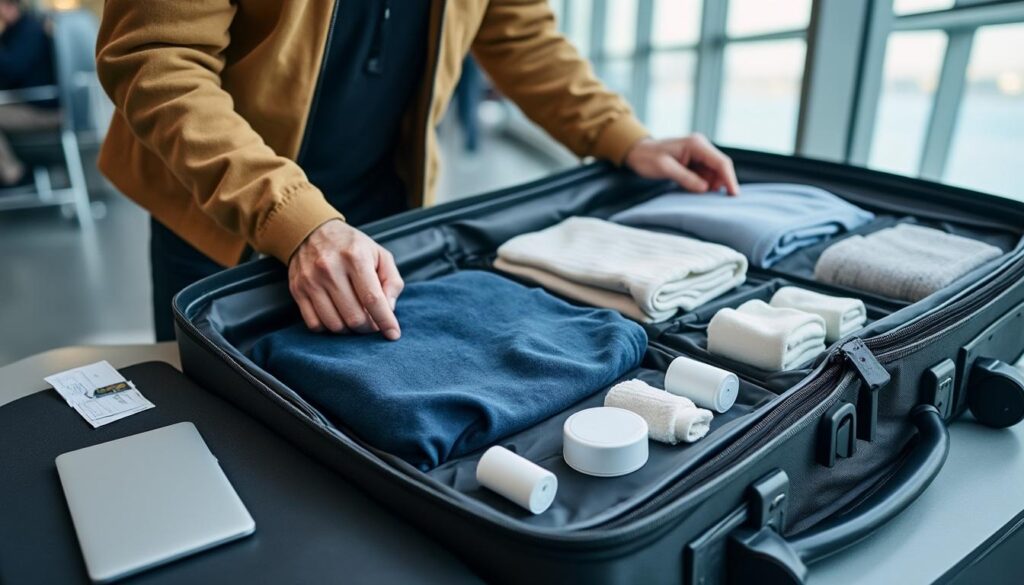 Préparer sa valise cabine pour passer les contrôles sécurité sereinement