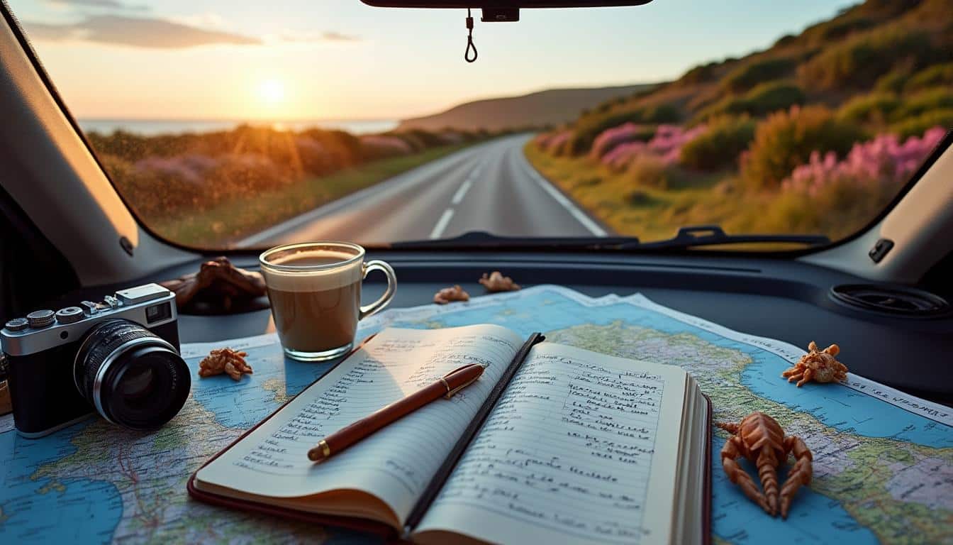 Illustration: Construire un itinéraire jour par jour pour un road trip réussi en Bretagne