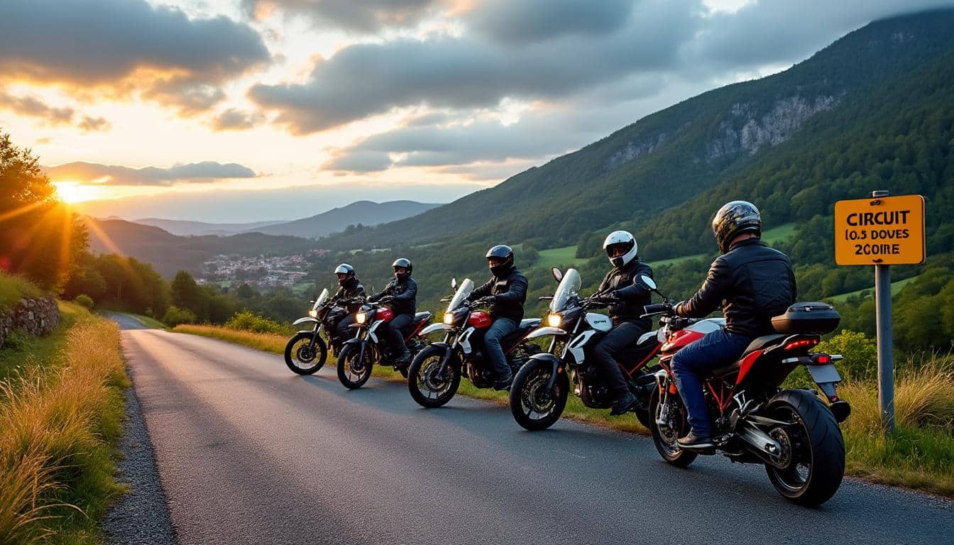 Illustration: Pourquoi opter pour un circuit moto de 3 jours en Auvergne pour une expérience inoubliable ?