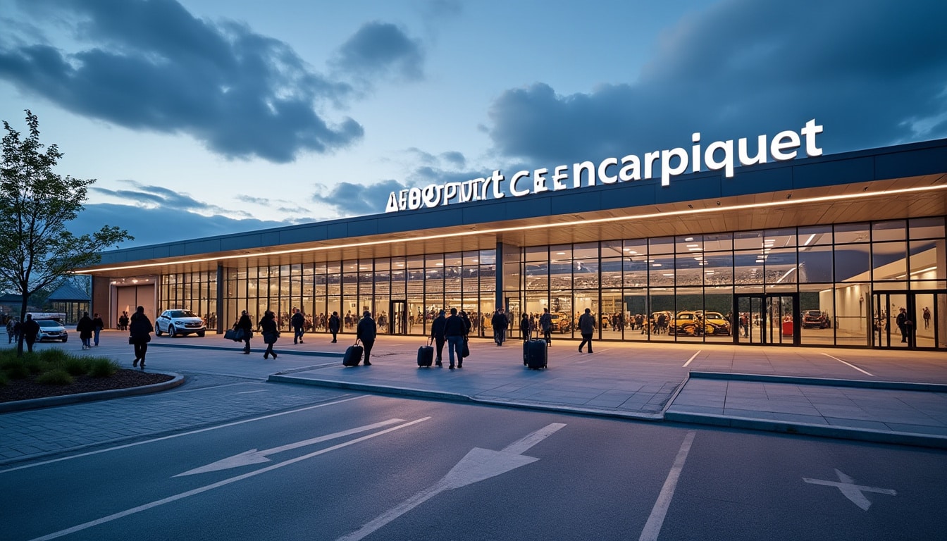 L’aéroport de Caen Carpiquet : accès facile et services complets