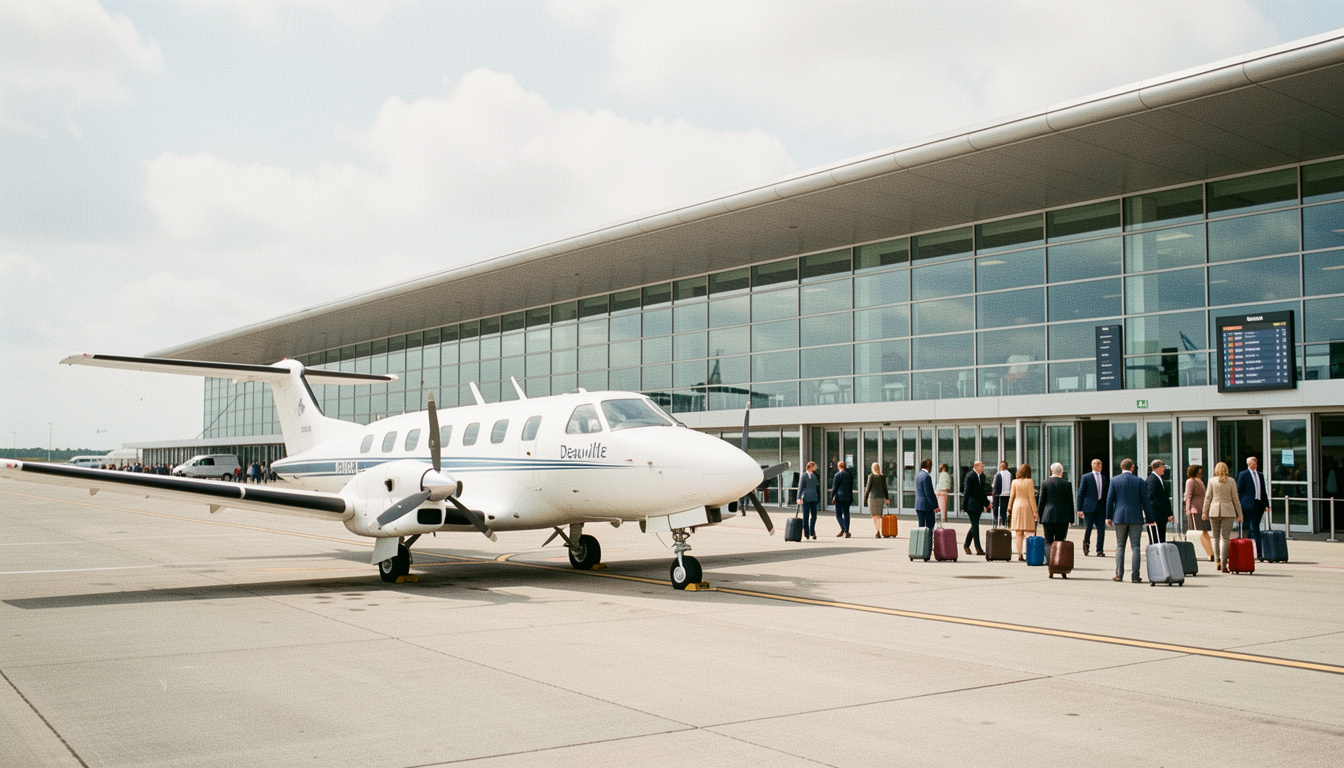 Destinations au départ de l’aéroport de Deauville