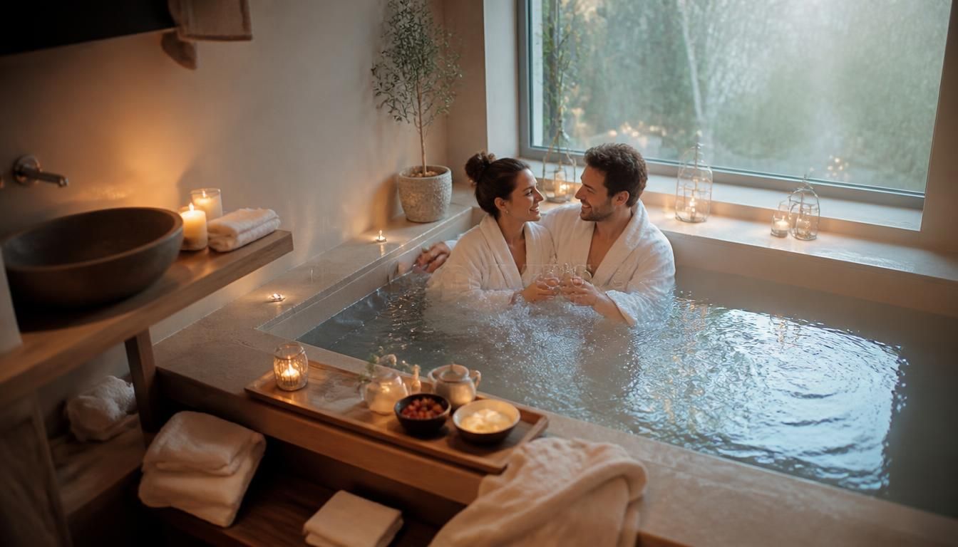 Week-end en amoureux avec spa pas cher : bien choisir